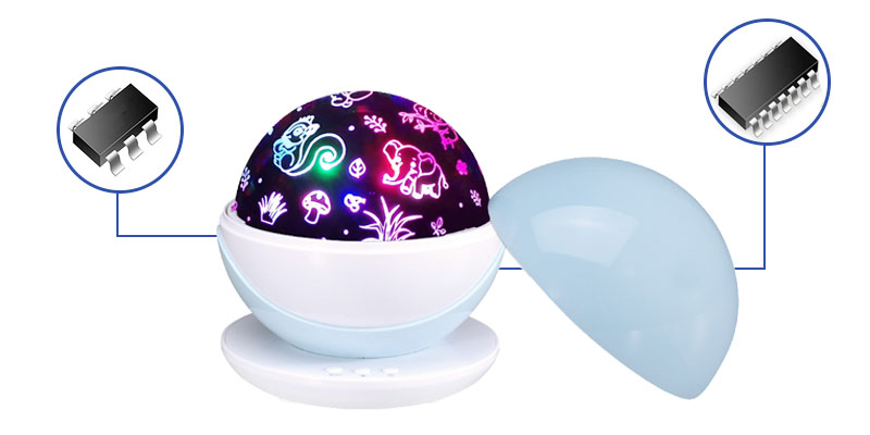 星空投影燈方案