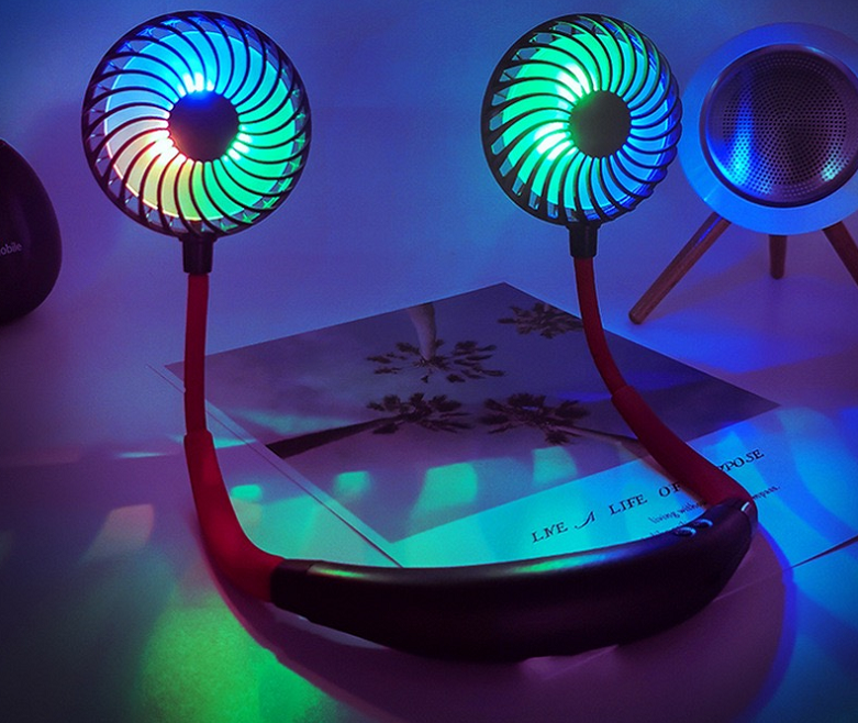 懶人掛脖小風扇